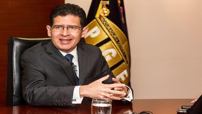 El procurador general Diego García con más de 10 años en el cargo presentó la renuncia formal ante el Consejo de Participación Ciudadana y Control Social.