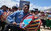 El movimiento social aseguró que marcharán en paz y no caerán en provocaciones de la derecha boliviana.