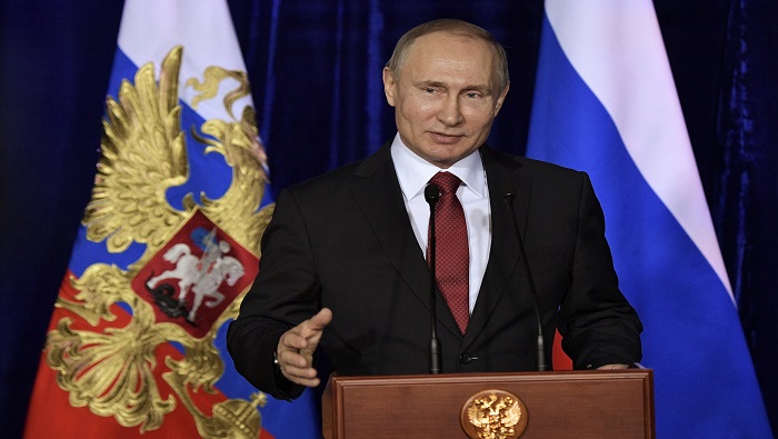 Vladimir Putin lanzó su candidatura independiente.