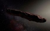 Según los primeros informes, el asteroide tiene un color rojizo oscuro.