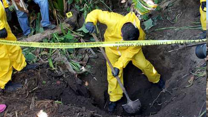 Desde septiembre la Fiscalía General de Nayarit (FGE) contabilizó 57 cuerpos encontrados en fosas clandestinas.