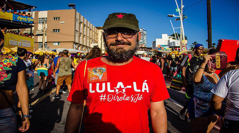 El pueblo brasileño respondió al llamado del Partido de los Trabajadores y salió a las calles en respaldo al expresidente Lula Da Silva. 