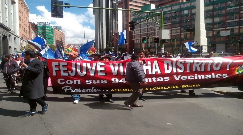 A raíz de esa campaña de difamación en el referendo, cada 21 de febrero los bolivianos se movilizan contra el Día de la Mentira y reafirman su apoyo a la postulación de Evo para 2019.