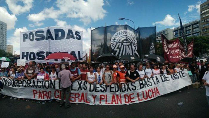 Las calles de Buenos Aires piden se escuchadas por Mauricio Macri