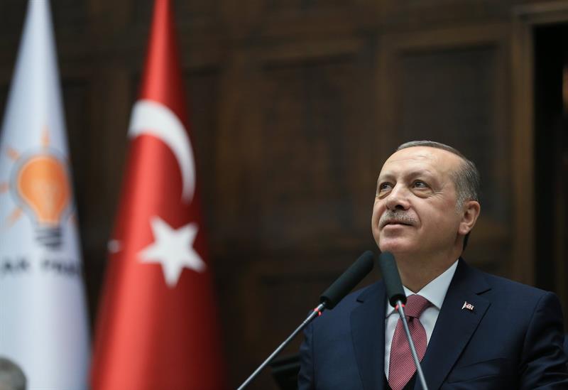 Erdogan aseguró que mantiene las puertas del diálogo abiertas para negociar con sus interlocutores.