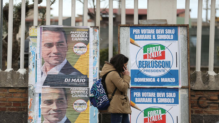 La nueva ley electoral italiana establece como requisito alcanzar el 40 por ciento de los votos para obtener la victoria electoral.