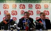 La FARC solicitó que el Estado colombiano asuma el cumplimiento del acuerdo de paz.