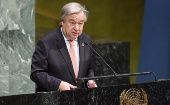 "La igualdad de género es un derecho fundamental de los seres humanos", afirmó Guterres.