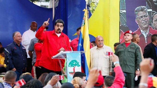 Desde Caracas el mandatario se refirió que "en Venezuela no habrá golpe de Estado ni intervención imperialista”.