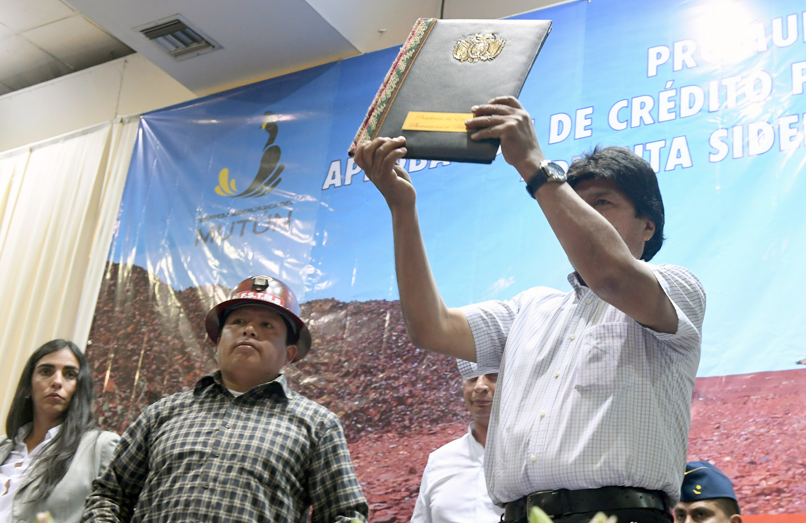 El proyecto de construcción de la Planta del Mutún motorizará la industria boliviana en los próximos años.