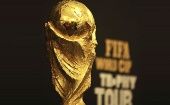 La Copa del Mundo es el trofeo más famoso del mundo.