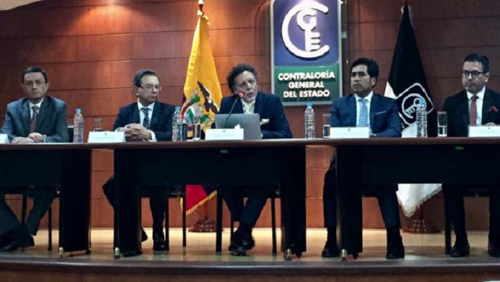 El contralor Pablo Celi se basa en la implementación del Decreto Ejecutivo 1218 para señalar a Correa y sus exministros.
