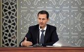 “La época del colonialismo y la esclavitud de la gente ha terminado", apuntó Al Assad.
