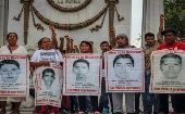 Desde septiembre de 2014, los 43 estudiantes de Ayotzinapa se encuentran desaparecidos.
