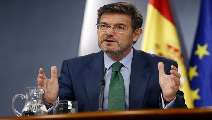 Rafael Catalá ocupa el cargo de ministro de Justicia de España desde el 4 de noviembre de 2016.