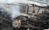 La colisión entre los dos vehículos fue atendida por los cuerpos de rescate de Bihar. 