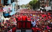 Nicolás Maduro garantizó que, de ganar los próximos comicios del 20 de mayo, trabajará por la soberanía del país.