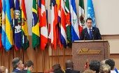 "América Latina es la región de la esperanza, somos zona de paz", celebró Jorge Arreaza. 