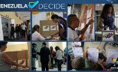 Los venezolanos votan este domingo para elegir al nuevo presidente entre cuatro candidatos.