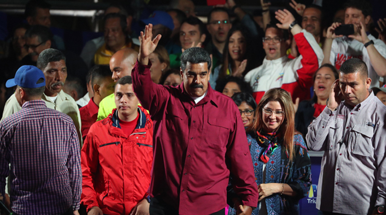 El mandatario señaló que es y será el presidente de todos y cada uno de los venezolanos. “Sepan que todos cuentan conmigo” añadió. 