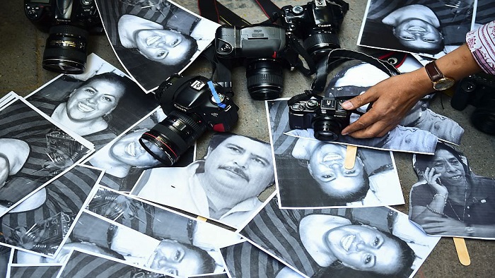 México ocupa el primer lugar de América Latina en asesinatos y agresión contra periodistas.