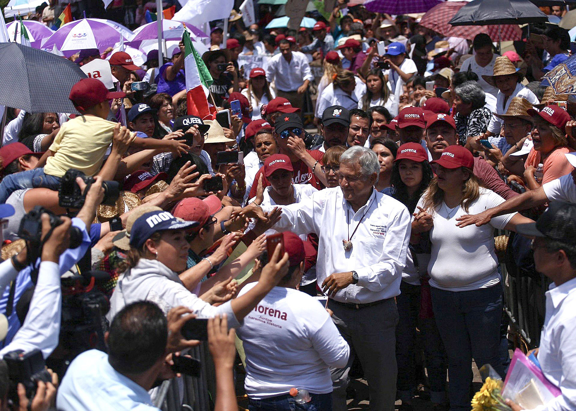 Las elecciones presidenciales en México se  llevarán a cabo el domingo 1 de julio de 2018.