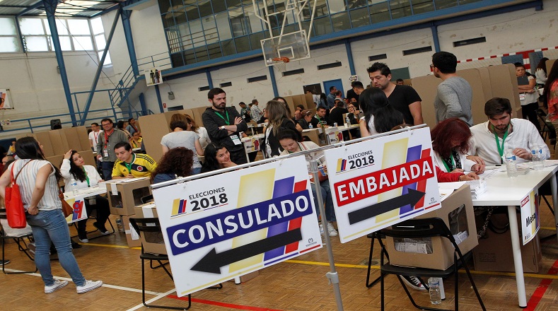 El proceso electoral en el exterior convocó a más de 819.000 votantes. 