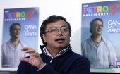 El representante por Colombia Humana se medirá el próximo 17 de junio en la segunda vuelta electoral por la Presidencia de la nación neogranadina.