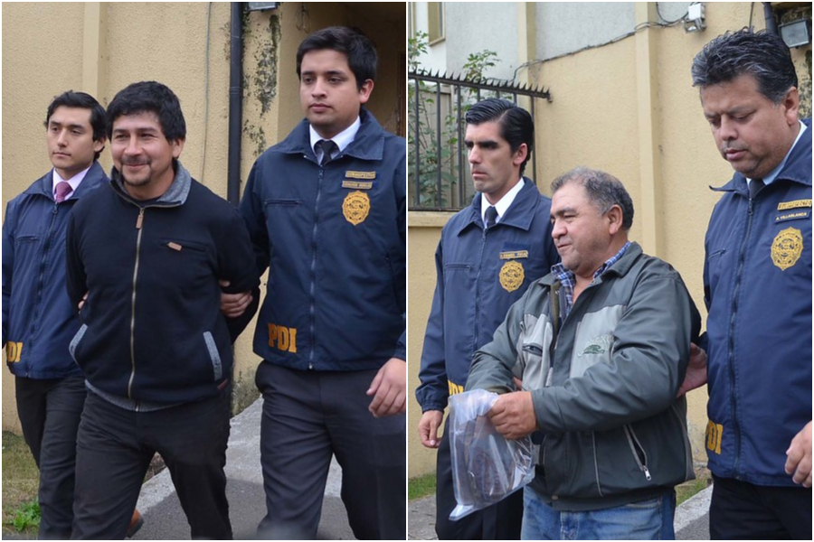Los hermanos Luis y José Tralcal alegan inocencia y la comunidad Mapuche denuncia que los comuneros fueron torturados para declararse culpables.