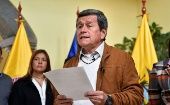 Pablo Beltrán criticó al aspirante a la Presidencia de Colombia Iván Duque por pedir “una demostración clara a los colombianos de que quiere desarme".