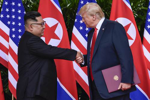 Trump busca su Premio Nobel de la Paz con Kim Jong-un en Singapur