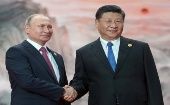Los líderes de China y Rusia mantienen comunicación en miras a la resolución de conflictos internacionales. 