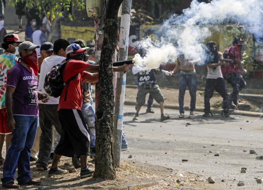 La mayoría de los fallecidos en el marco de las protestas violentas de la oposición son en la capital del país, Managua.