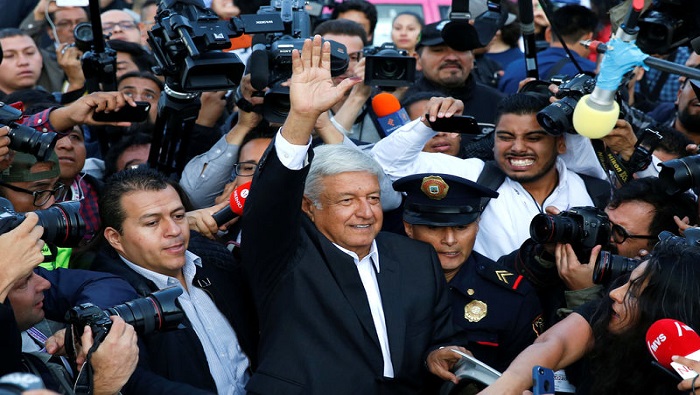 El próximo presidente de México aseguró que combatirá la corrupción.