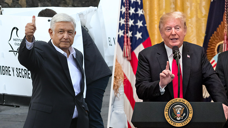 México y Estados Unidos enfrentan una relación bilateral crítica debido a temas de migración y economía.