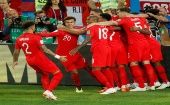 Con este resultado, los ingleses se medirán ante Suecia en la siguiente ronda del Mundial Rusia 2018.