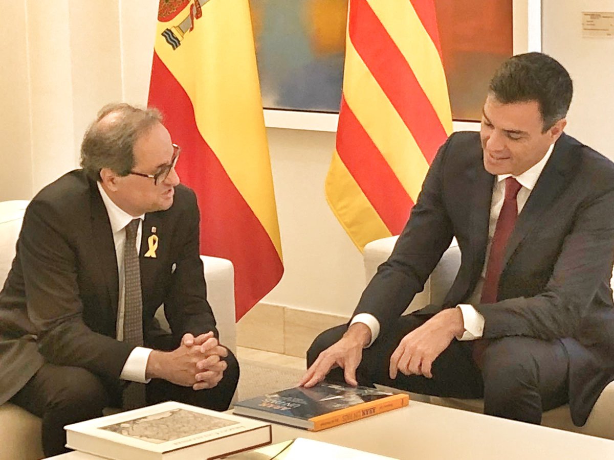 Esta reunión es la primera que se da en más de dos años entre un jefe de Gobierno español y un presidente de Gobierno catalán.