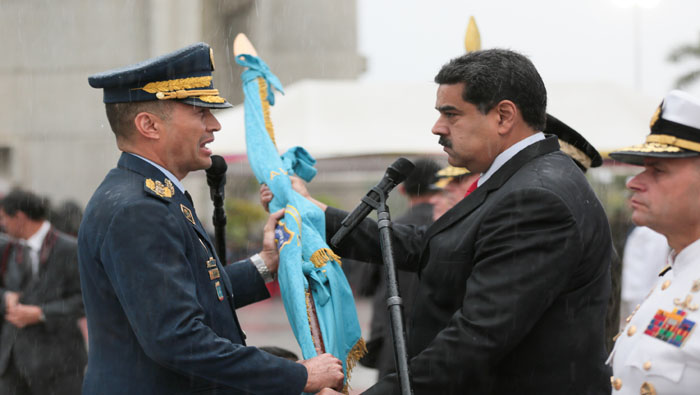 El dignatario encabezó el acto de transmisión de mando de la Fuerza Armada Nacional Bolivariana.