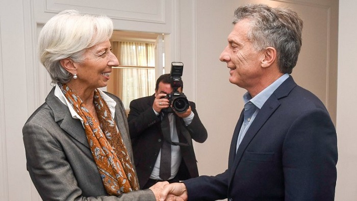 La presidenta del Fondo Monetario (FMI), Christine Lagarde se reunirá con el presidente argentino, Mauricio Macri.