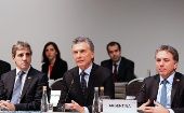 Macri agradeció a líderes internacionales por el respaldo dado a sus políticas económicas. 