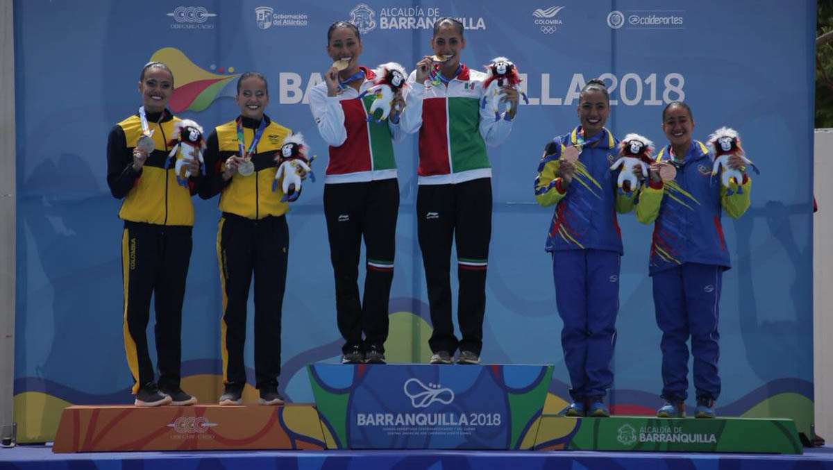 Esta es la medalla número 13 que gana la joven Nuria Diosdado en los Juegos Centroamericanos y del Caribe. ¿