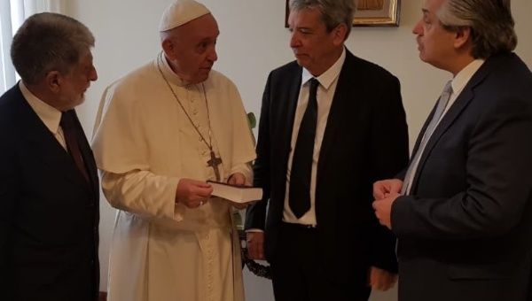 The group was afforded roughly an hour with Pope Francis to make their case in favor of Lula