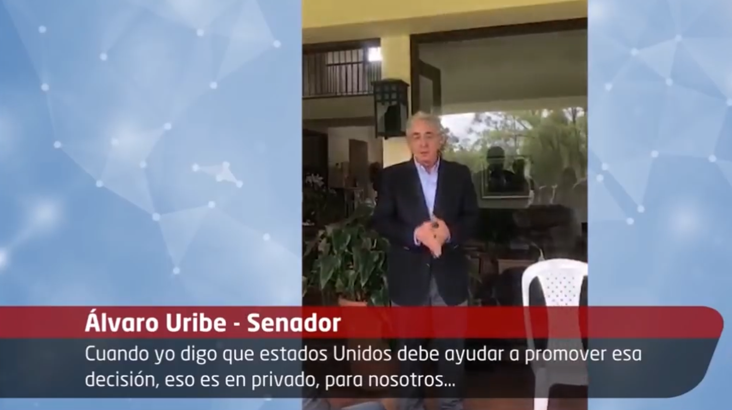 No es primera vez que Uribe ataca al Gobierno Bolivariano. En 2017 llamó a las Fuerzas Armadas de Venezuela a alzarse contra el Nicolás Maduro.