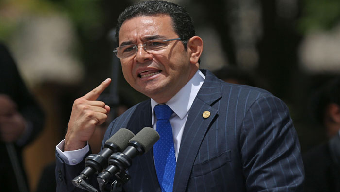 El Gobierno de Guatemala, mediante un comunicado, indicó que el mandatario nacional apelará al debido proceso.
