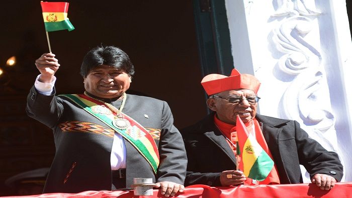El presidente reitera su compromiso con el pueblo boliviano a la vez que agradece su apoyo incondicional.
