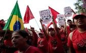 El candidato del PT quiere que los brasileños puedan decidir si votarán por él en las elecciones presidenciales de octubre.