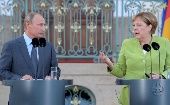 Putin y Merkel sostuvieron un encuentro privado para reafirmar sus relaciones bilaterales en materia energética.