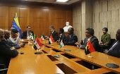Arreaza se reunió con representantes de Angola, Egipto, Argelia, Guinea Ecuatorial, Sudán, Nigeria y Sudáfrica.