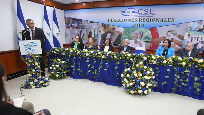 El vicepresidente del Consejo Supremo Electoral de Nicaragua (CSE), Lumberto Campbell, explicó que se elegirán 90 diputados regionales.
