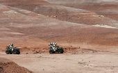 Las imágenes fueron tomadas por el explorador rover Curiosity, enviado en 2012 para evaluar la "habitabilidad" en el planeta.